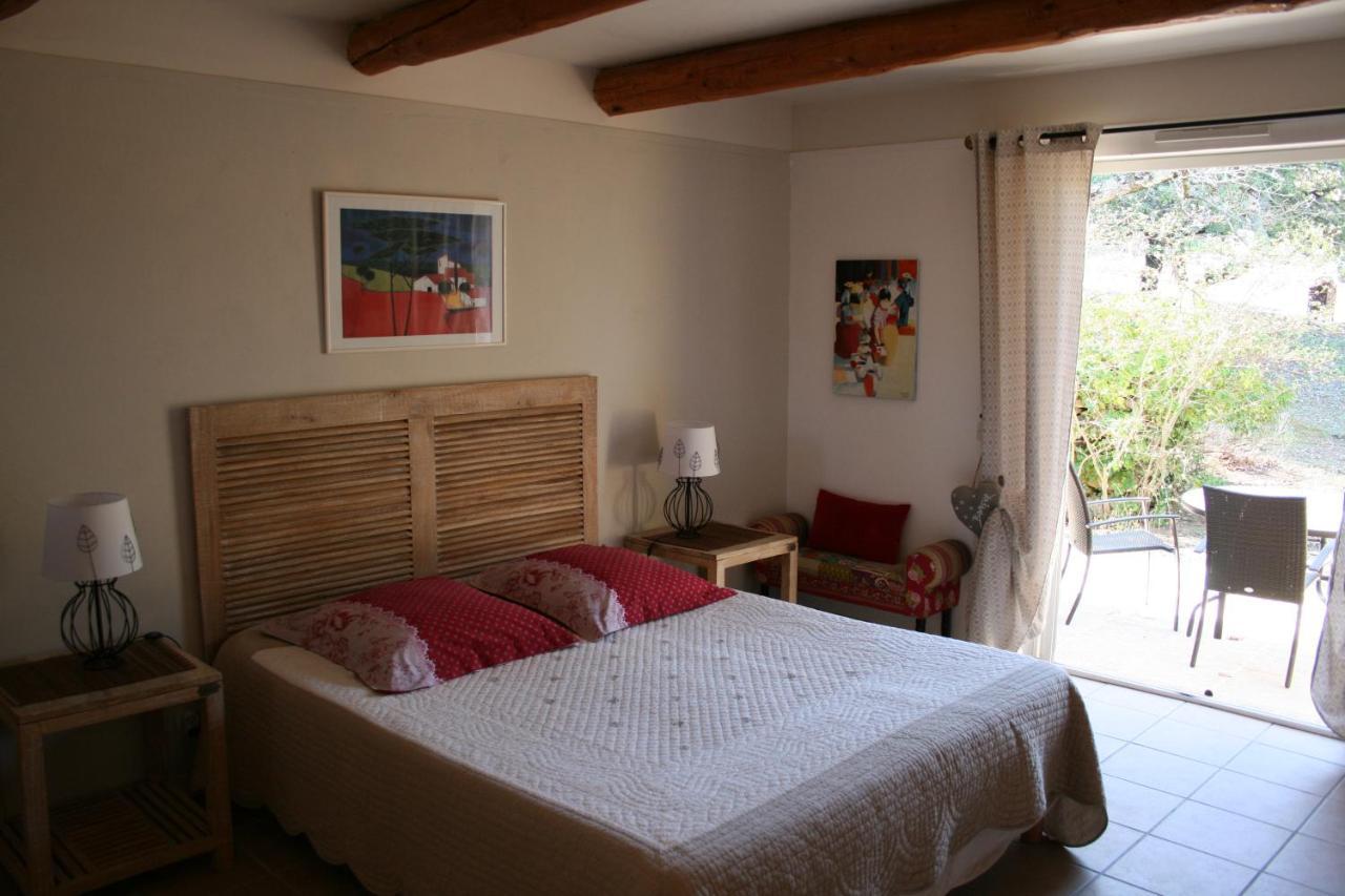 Bed and Breakfast Le Mas Des Pierres Blanches Venasque Exteriér fotografie