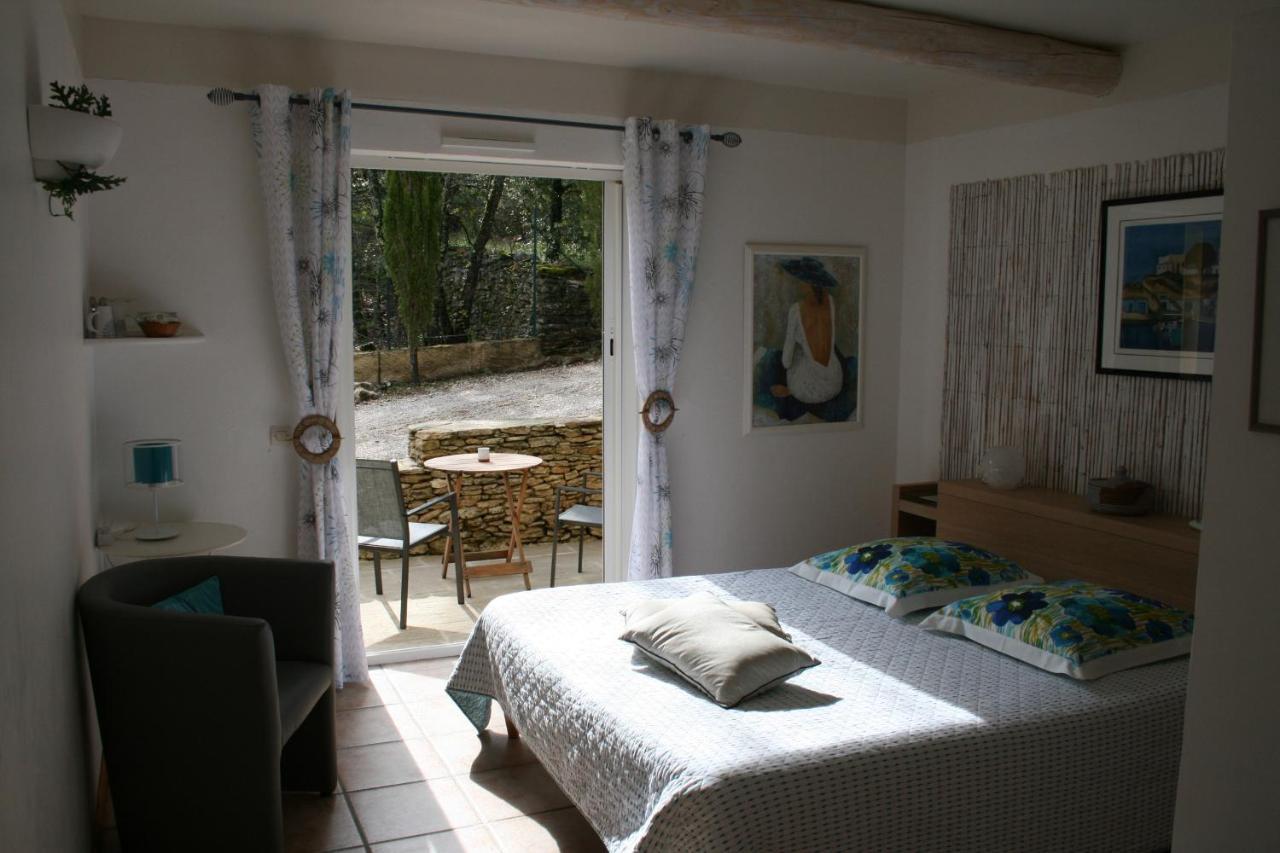 Bed and Breakfast Le Mas Des Pierres Blanches Venasque Exteriér fotografie