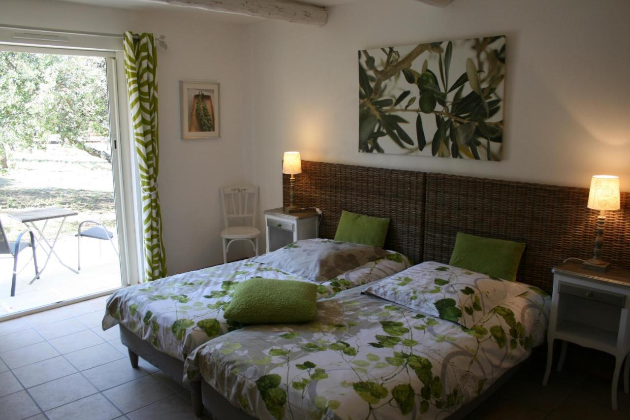 Bed and Breakfast Le Mas Des Pierres Blanches Venasque Exteriér fotografie