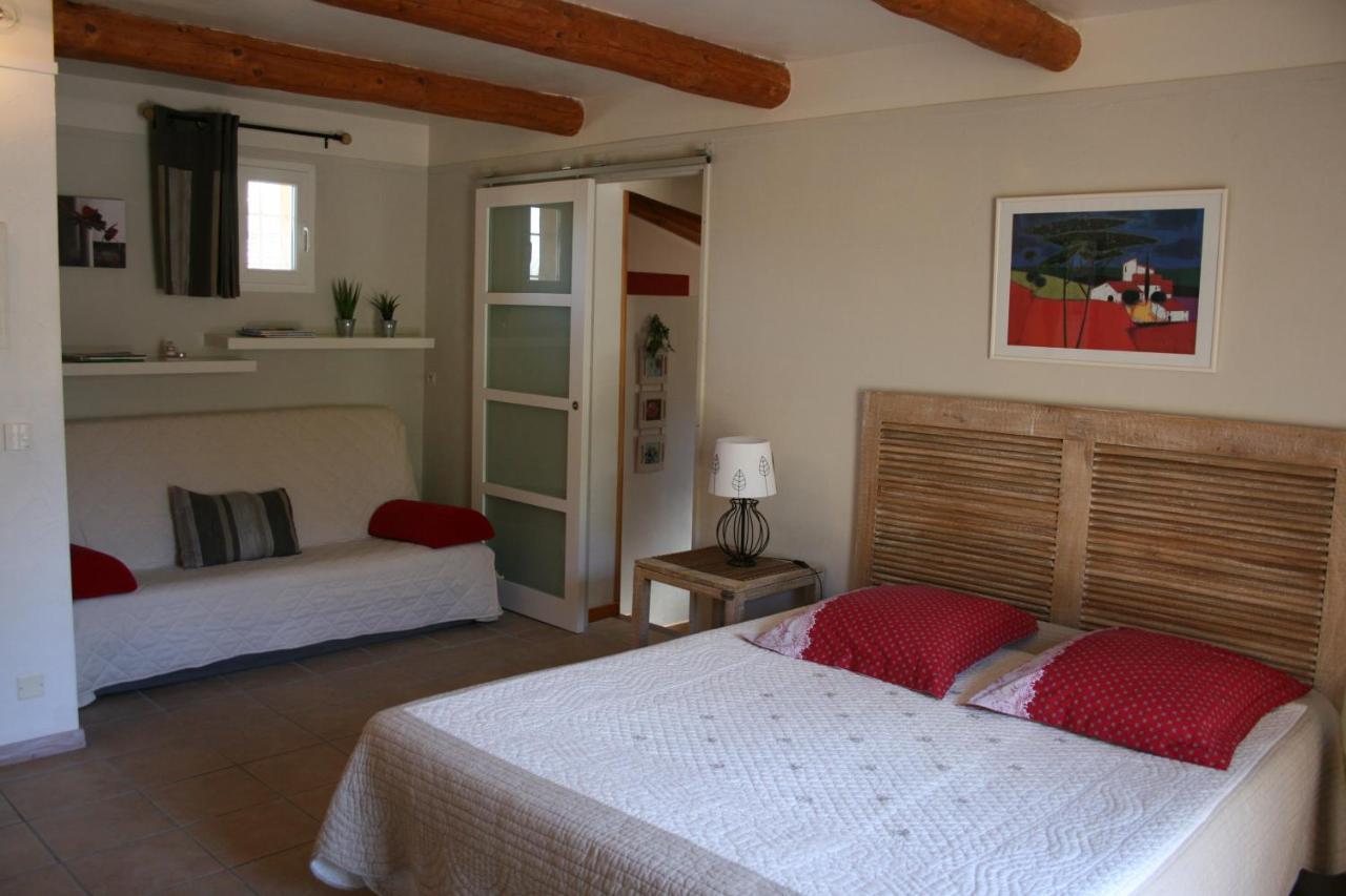 Bed and Breakfast Le Mas Des Pierres Blanches Venasque Exteriér fotografie