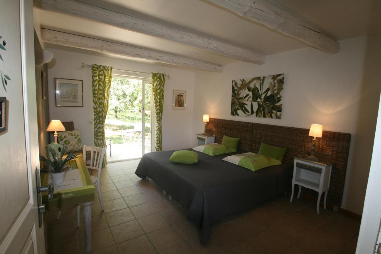 Bed and Breakfast Le Mas Des Pierres Blanches Venasque Exteriér fotografie