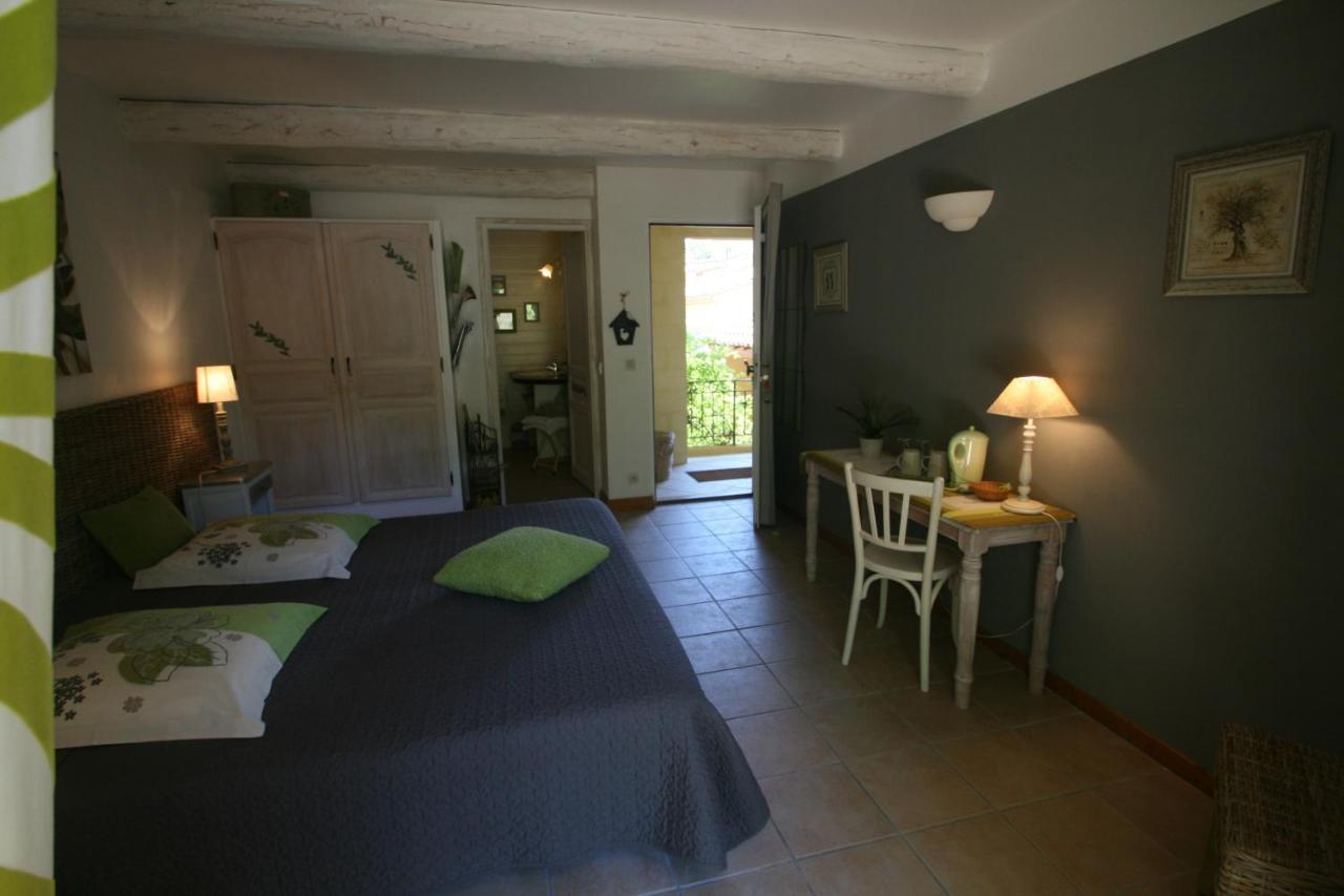 Bed and Breakfast Le Mas Des Pierres Blanches Venasque Exteriér fotografie